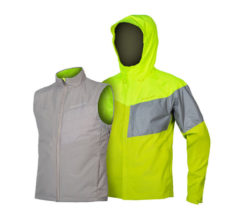 ENDURA Urban Luminite 3 in 1 Jacket II HV Giallo