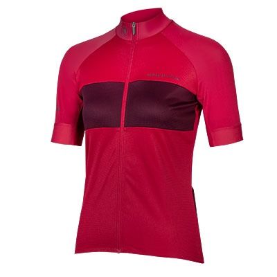 ENDURA Women's FS260-Pro S/S Jersey  - Berry